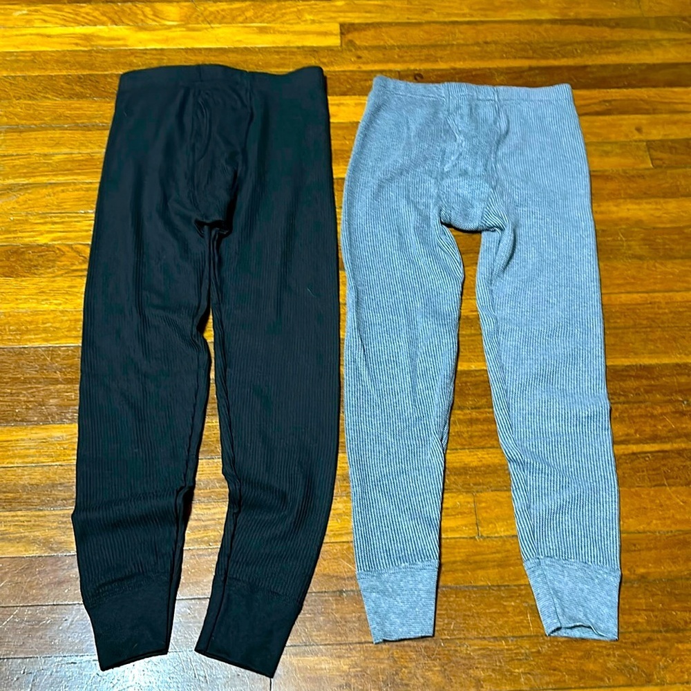 Fruit of the Loom Boys Thermal Bottoms, Two Pair, Sz L (10/12)